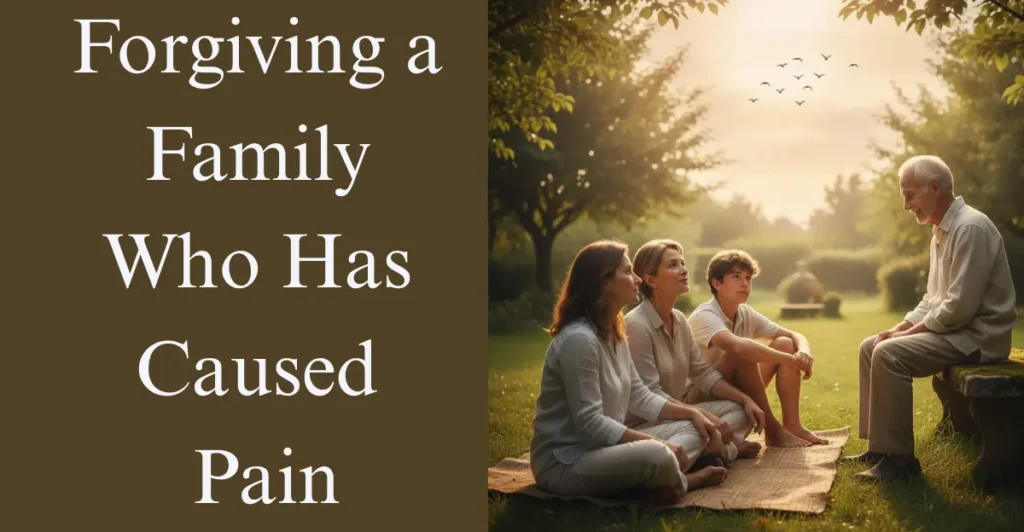 Forgiving a Family Who Has Caused Pain