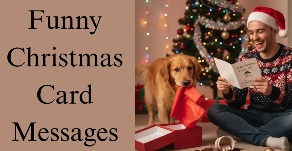 Funny Christmas Card Messages