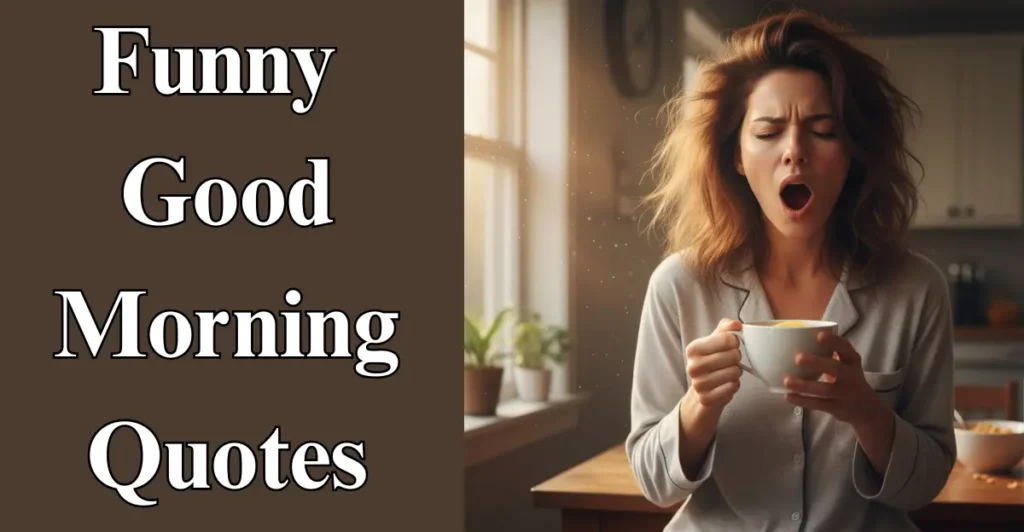 Funny Good Morning Quotes