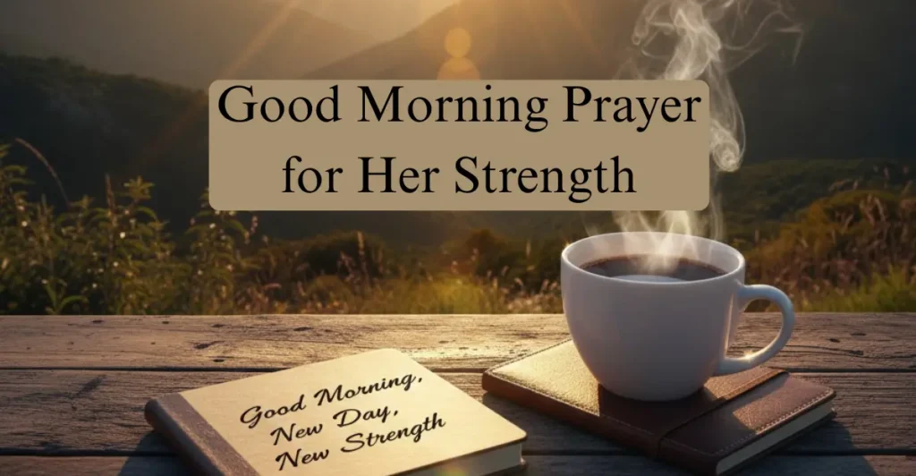 Good Morning Prayer for Her Strength