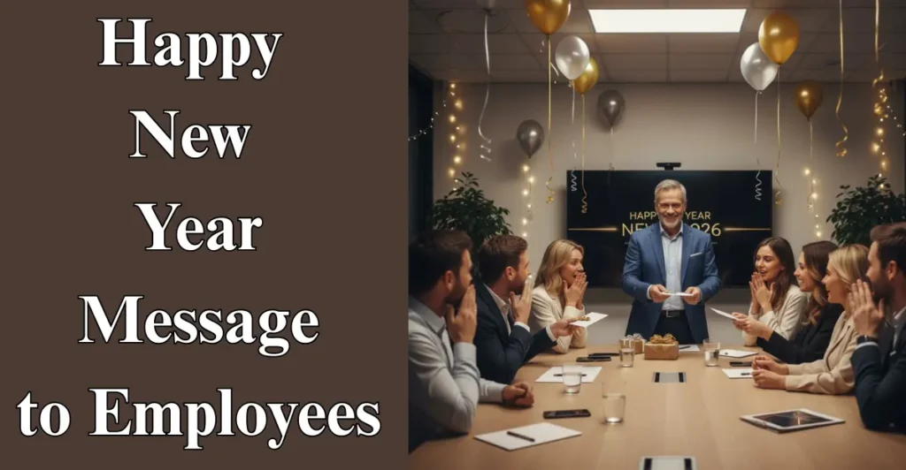 Happy New Year Message to Employees