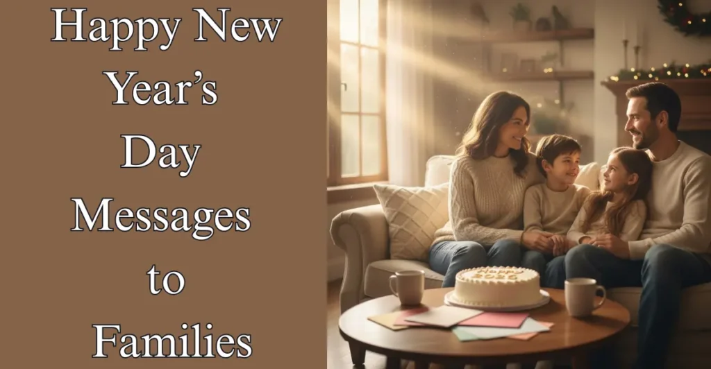 Happy New Year’s Day Messages to Families