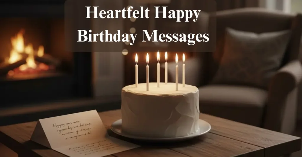 Heartfelt Happy Birthday Messages