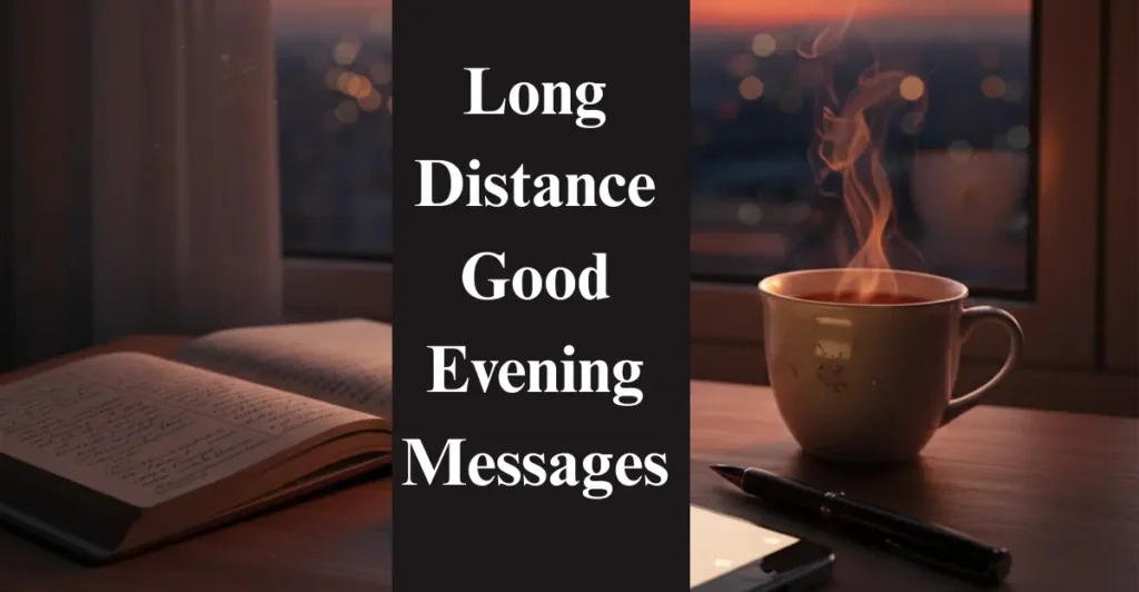 Long-Distance Good Evening Messages