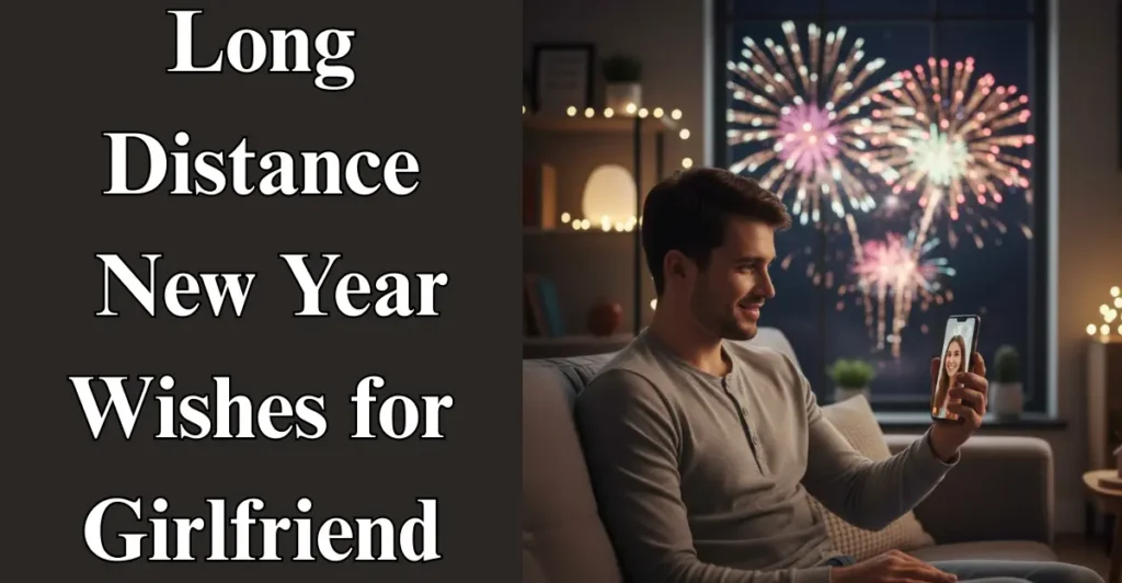 Long Distance New Year Wishes for Girlfriend
