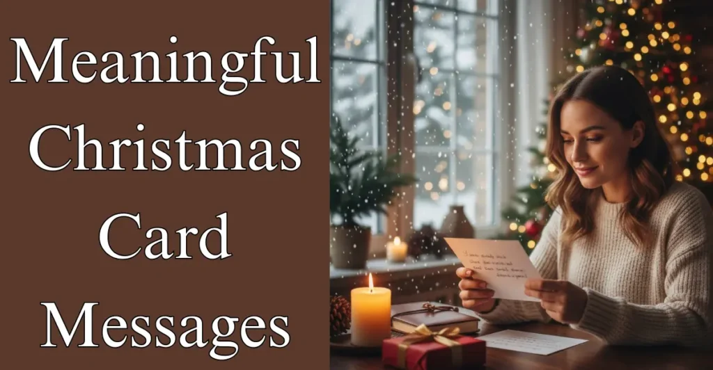 Meaningful Christmas Card Messages