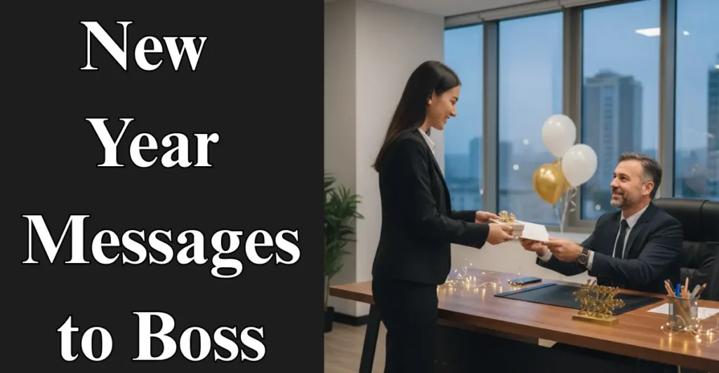 New Year Messages to Boss