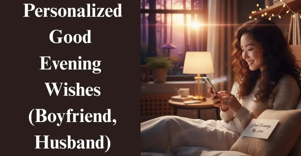 Personalized Good Evening Wishes (Boyfriend, Husband)