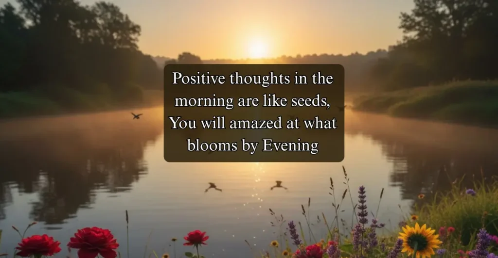 Positive Good Morning Quotes