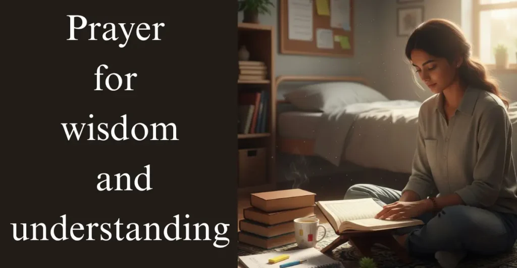 Prayer for wisdom and understanding