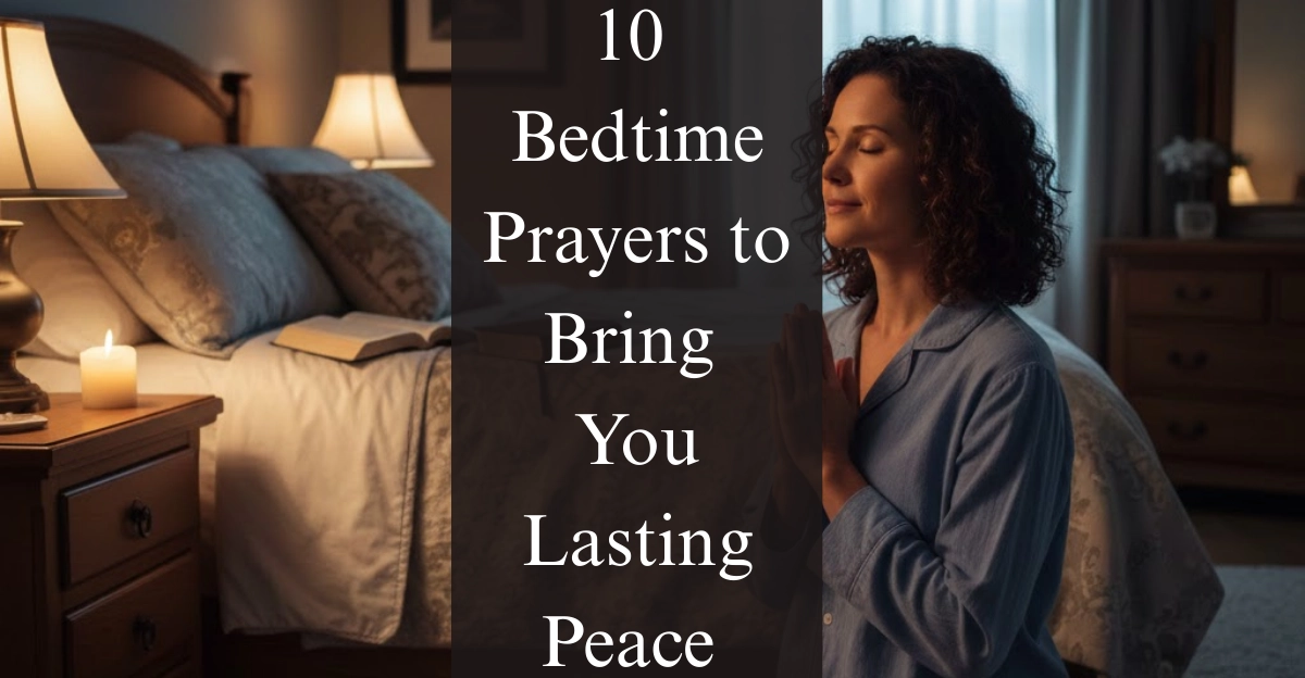10 Bedtime Prayers to Bring You Lasting Peace