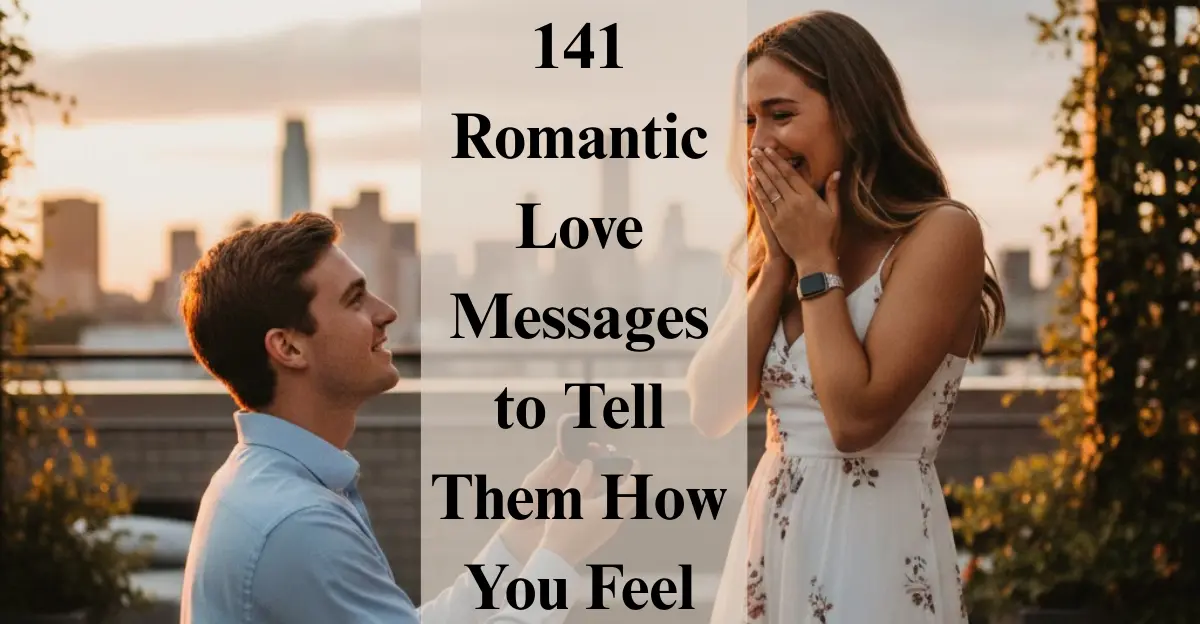 141 Romantic Love Messages to Tell Them How You Feel