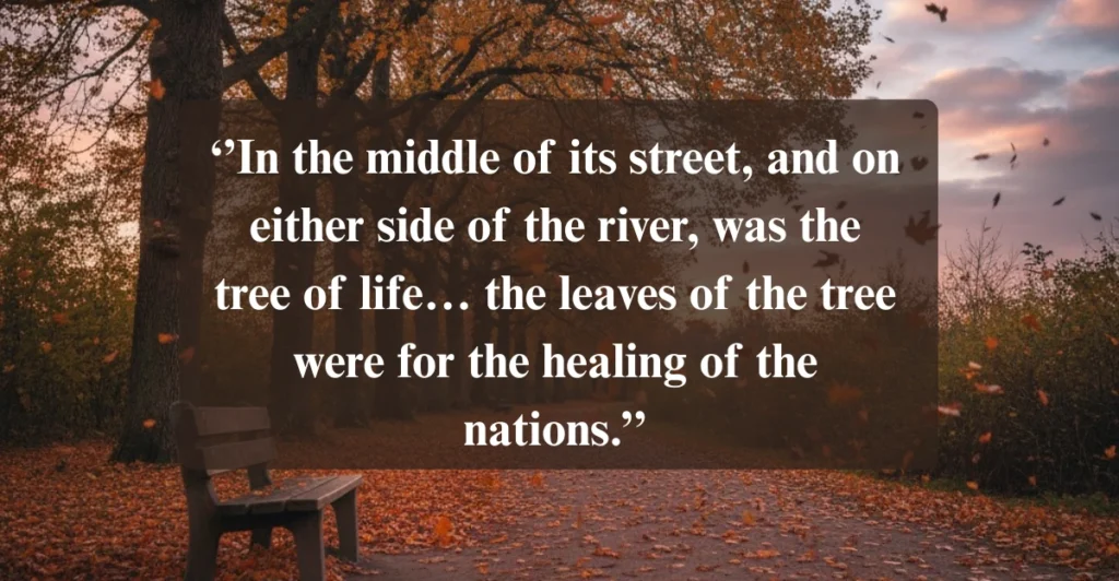 30 + Bible Verses About Leaves Falling