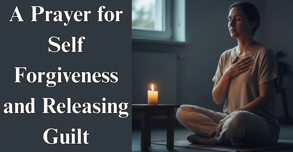 A Prayer for Self-Forgiveness and Releasing Guilt