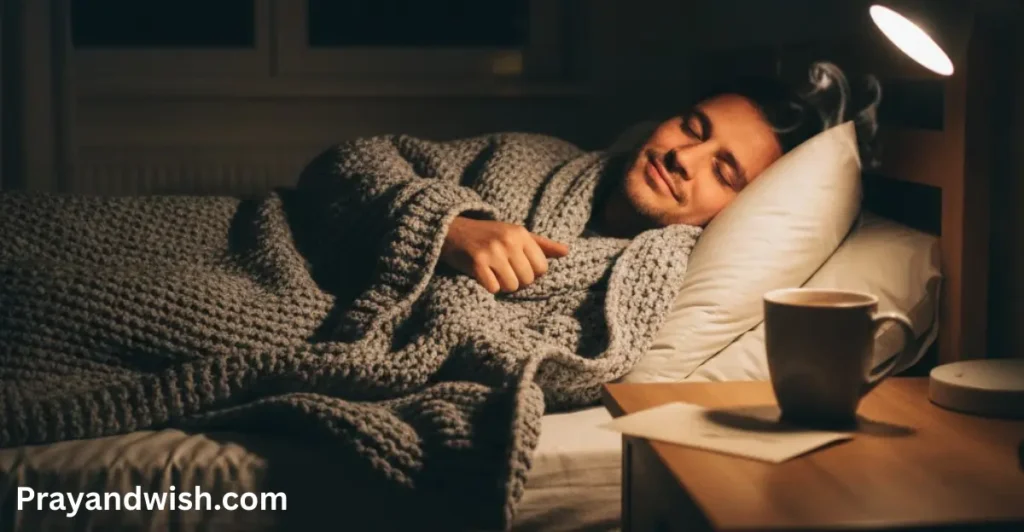 Comforting Good Night Message for Him