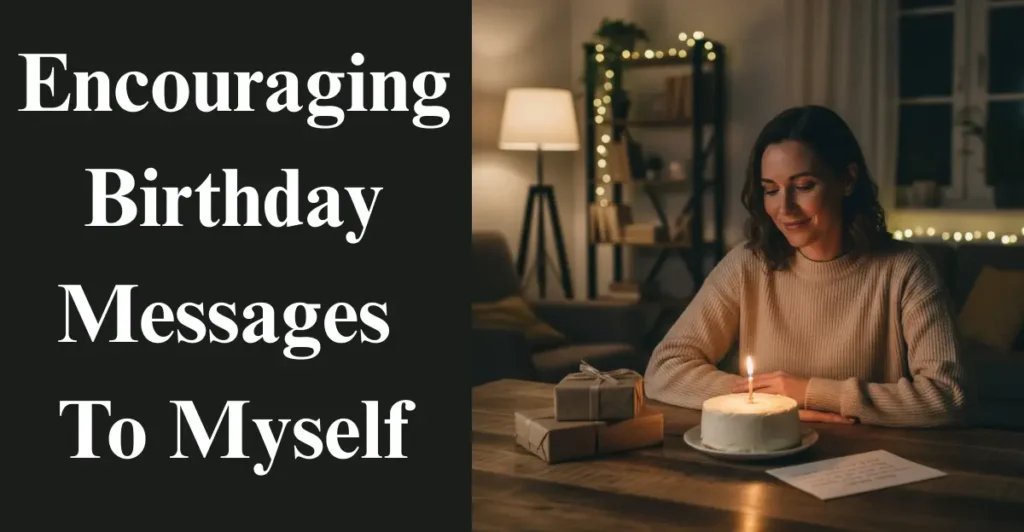 Encouraging Birthday Messages To Myself