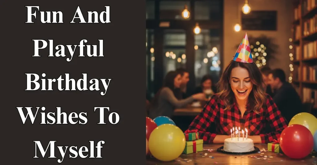 Fun And Playful Birthday Wishes To Myself