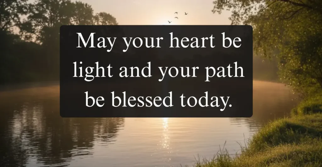 Good Morning Prayer for Blessings