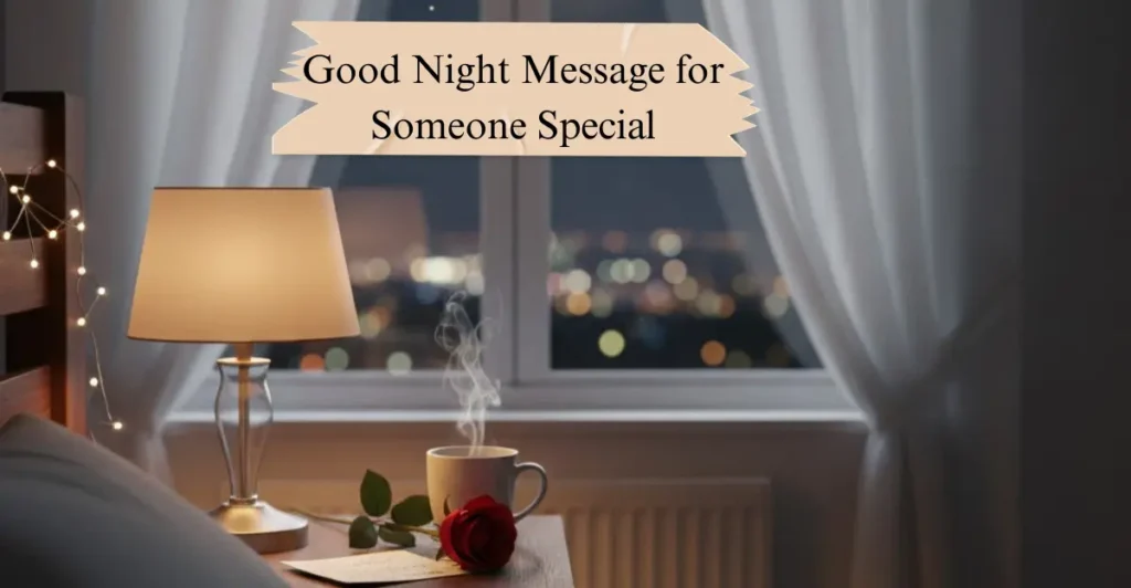 Good Night Message for Someone Special
