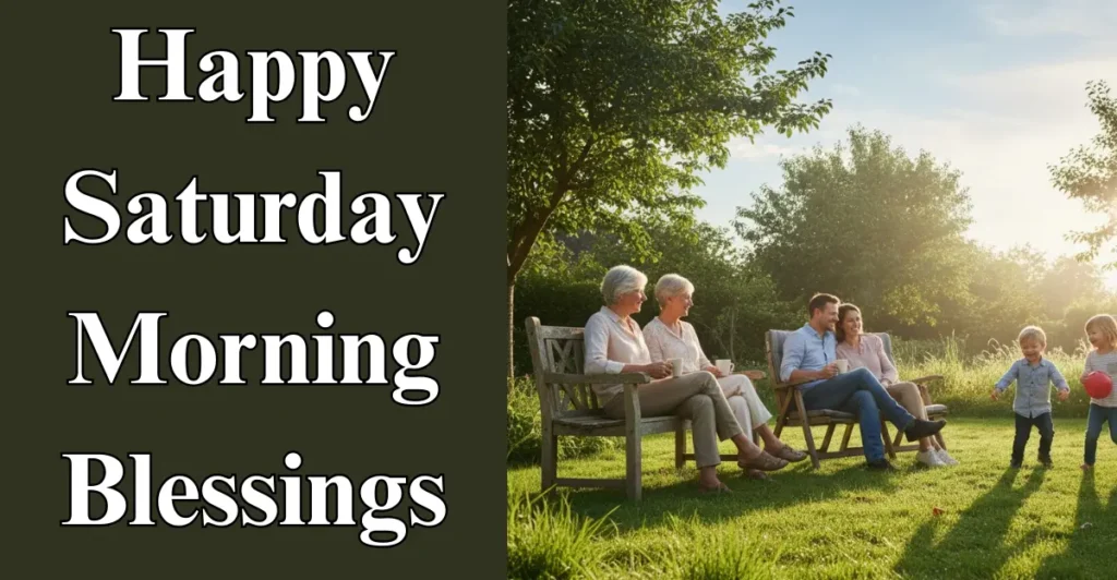 Happy Saturday Morning Blessings