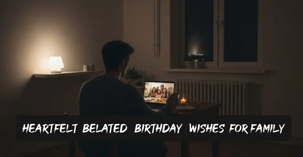 Heartfelt Belated Birthday Wishes for Family