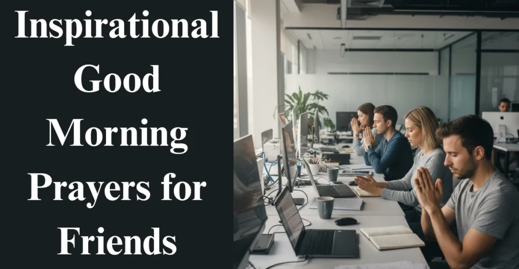 Inspirational Good Morning Prayers for Friends