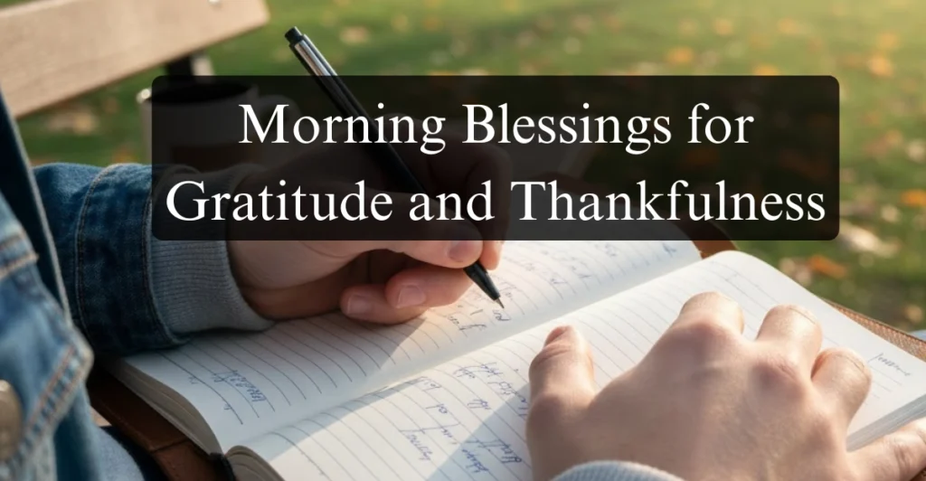 Morning Blessings for Gratitude and Thankfulness