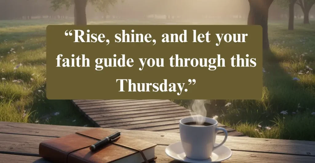 Motivational Thursday Morning Blessings