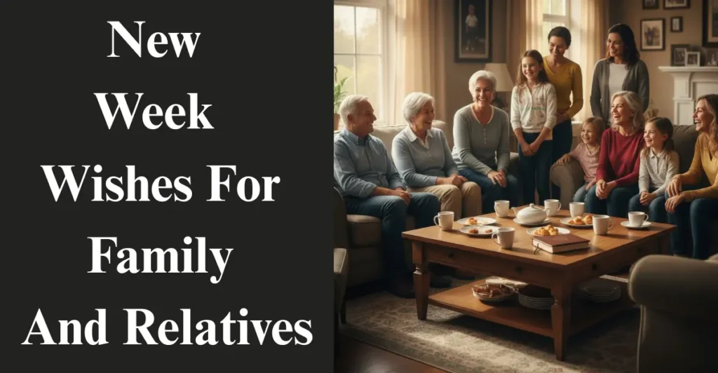New Week Wishes For Family & Relatives