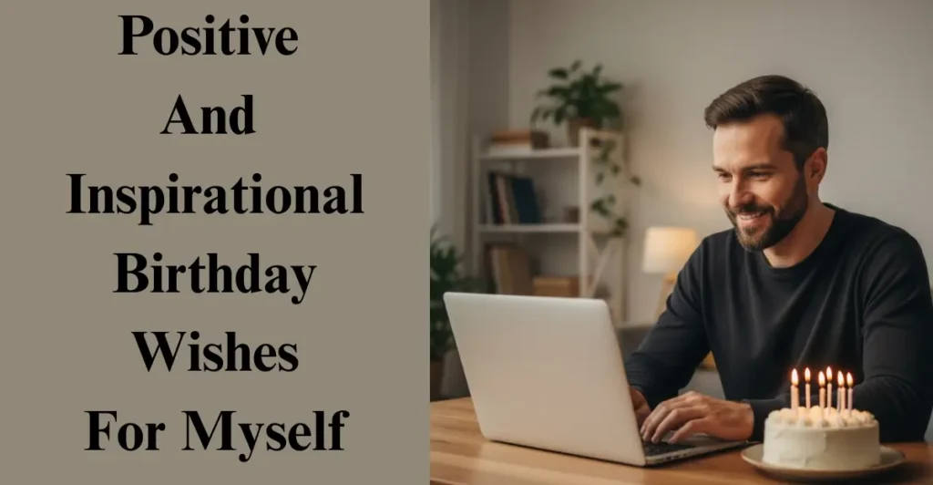 Positive And Inspirational Birthday Wishes For Myself