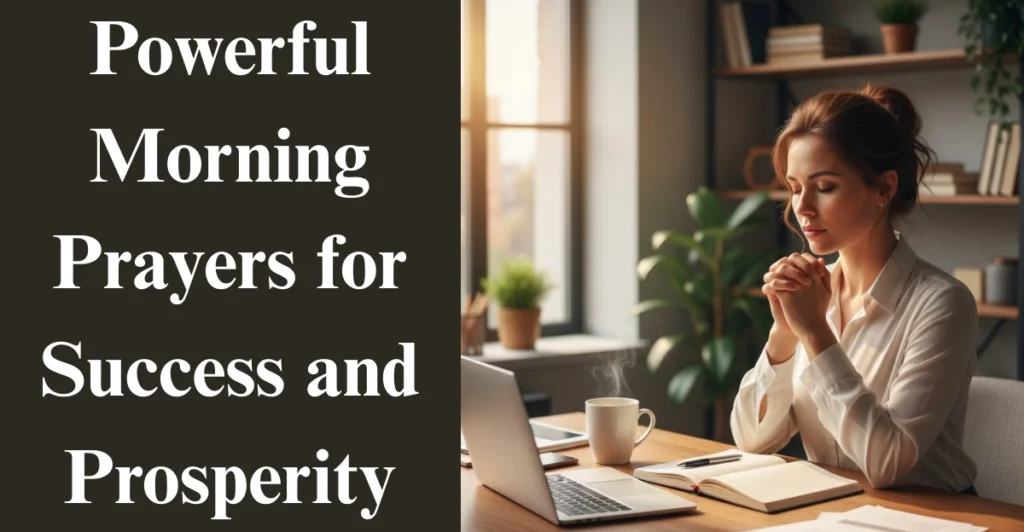 Powerful Morning Prayers for Success and Prosperity