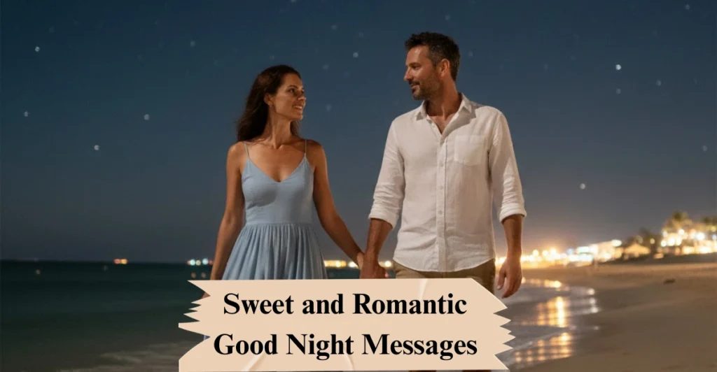 Sweet and Romantic Good Night Messages