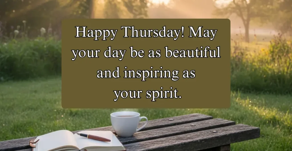 Thursday Morning Greetings