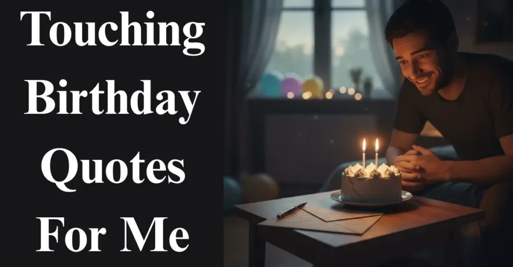Touching Birthday Quotes For Me
