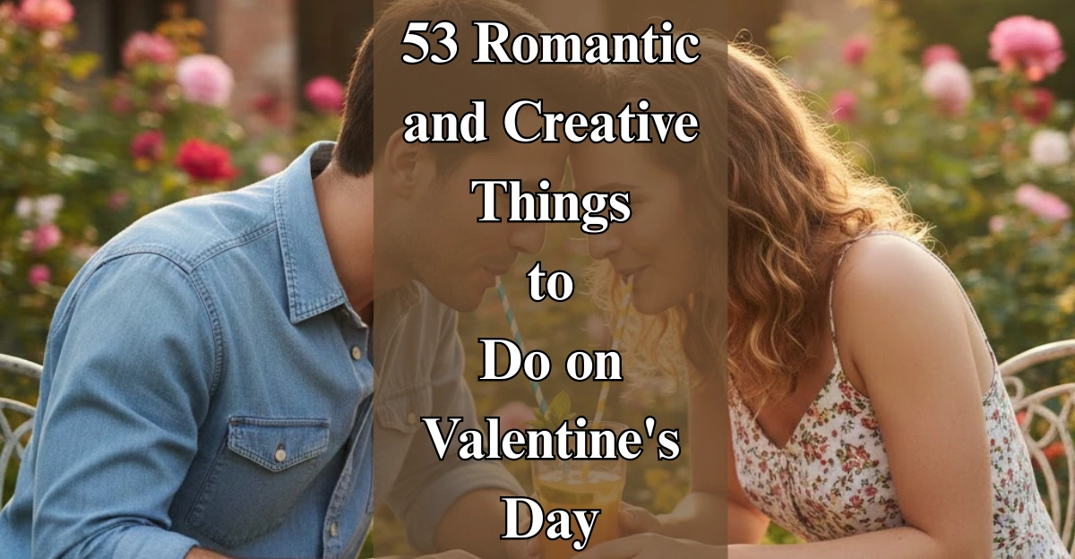 53 Romantic and Creative Things to Do on Valentine's Day