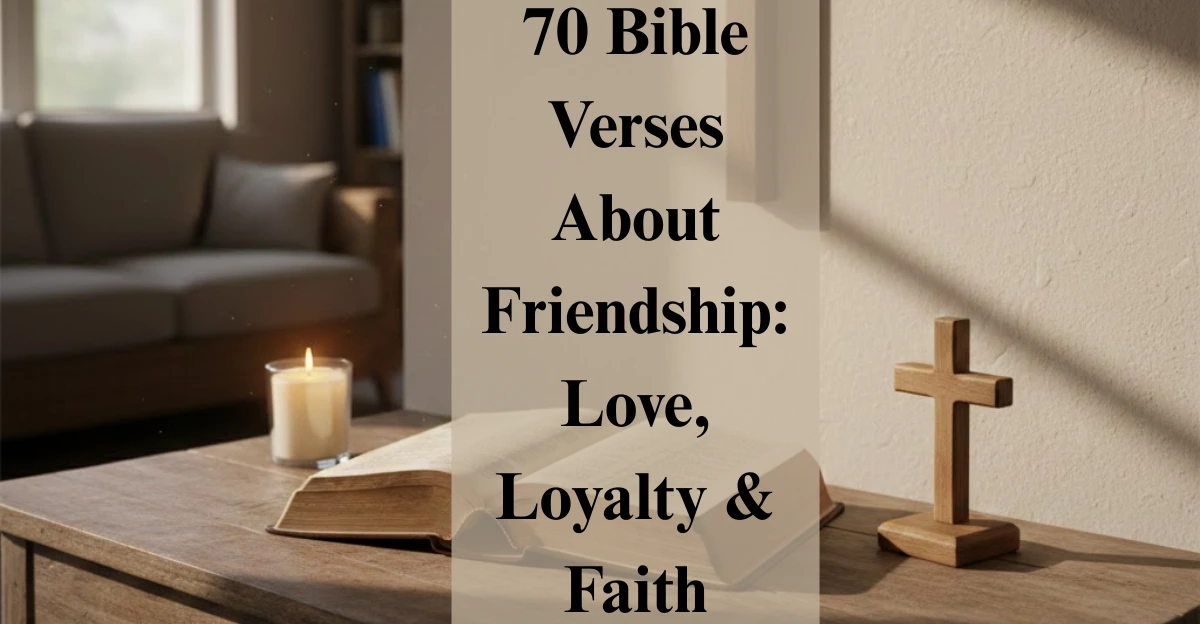 70 Bible Verses About Friendship: Love, Loyalty & Faith