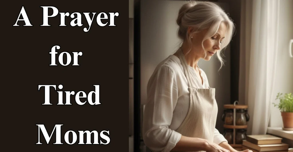 A Prayer for Tired Moms