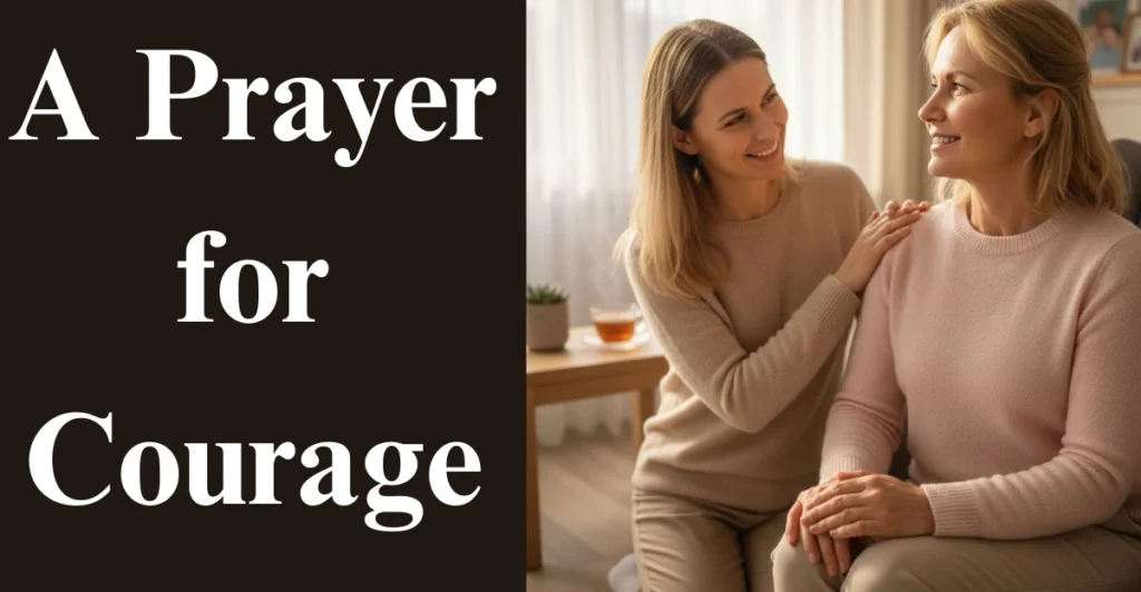 A Prayer for Courage