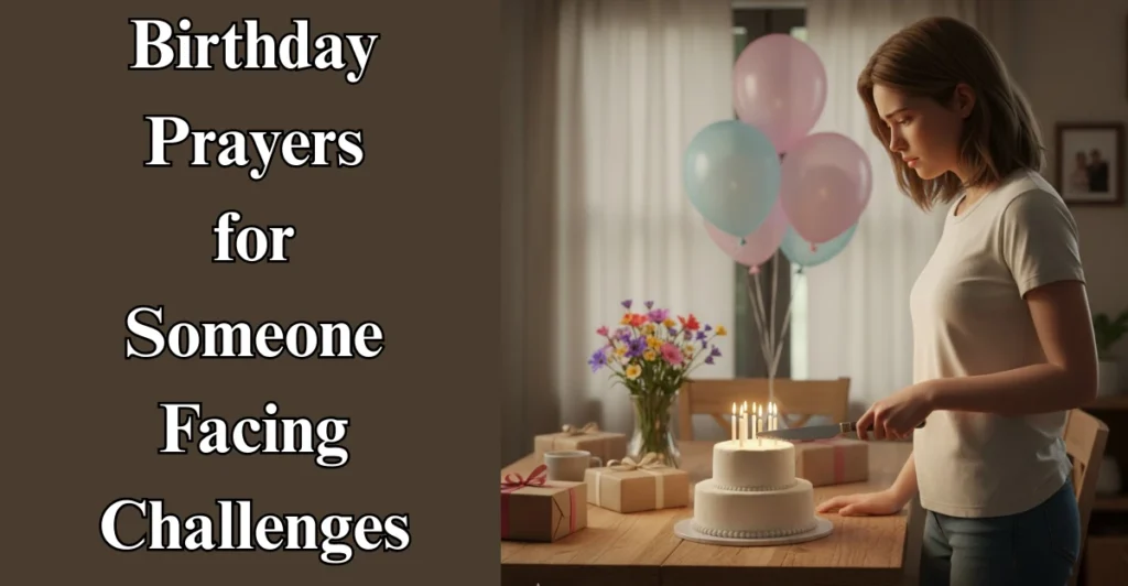 Birthday Prayers for Someone Facing Challenges