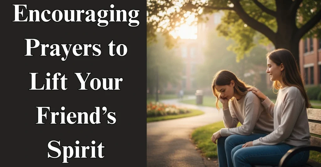 Encouraging Prayers to Lift Your Friend’s Spirit