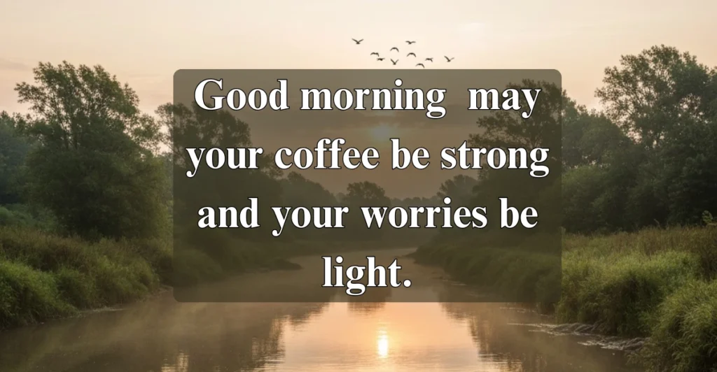 Good Morning Quote for a Friend