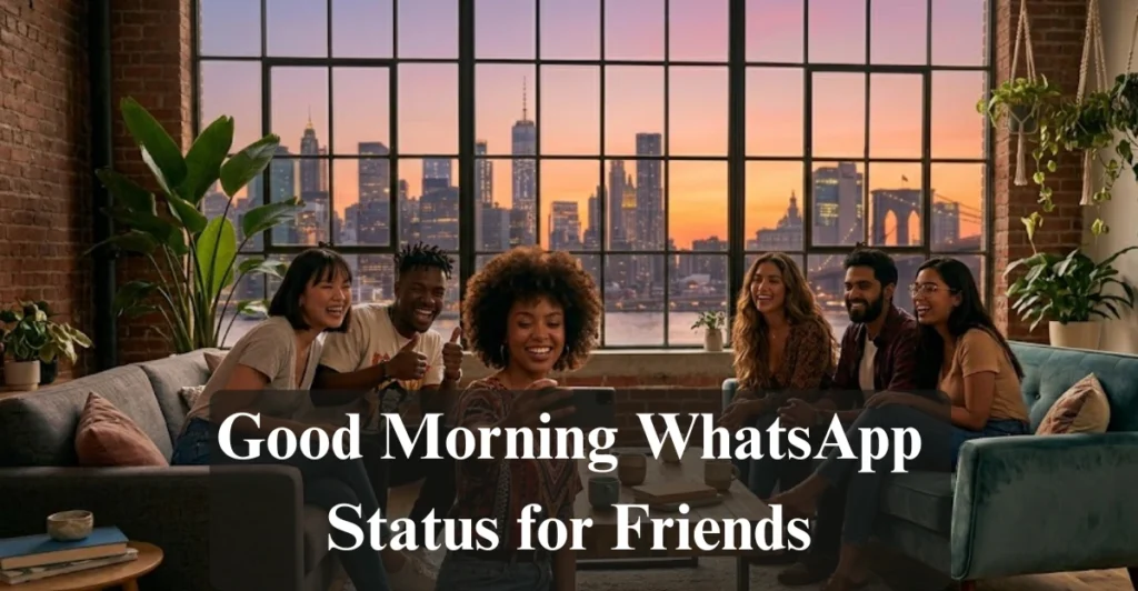Good Morning WhatsApp Status for Friends