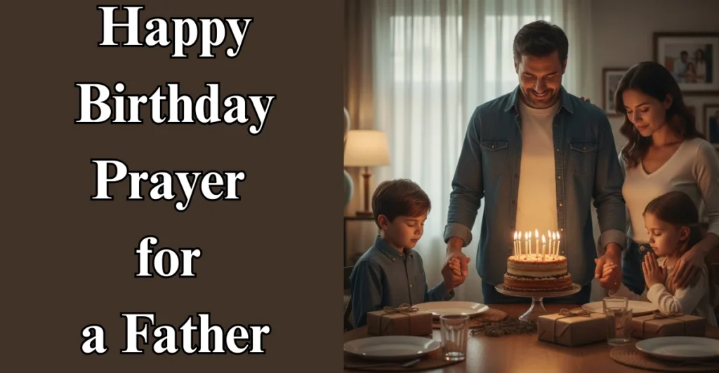 Happy Birthday Prayer for a Father