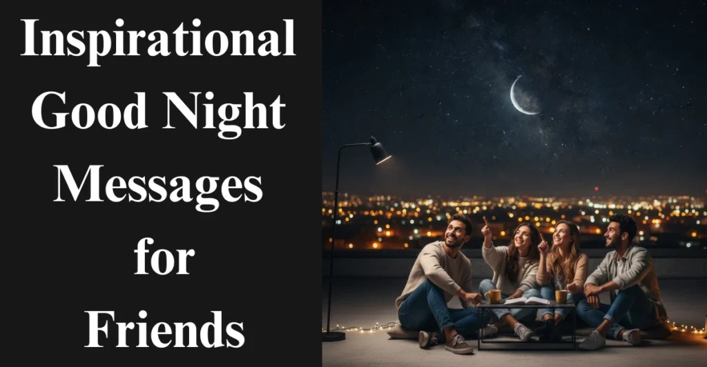 Inspirational Good Night Messages for Friends