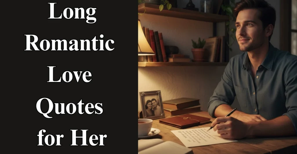 Long Romantic Love Quotes for Her