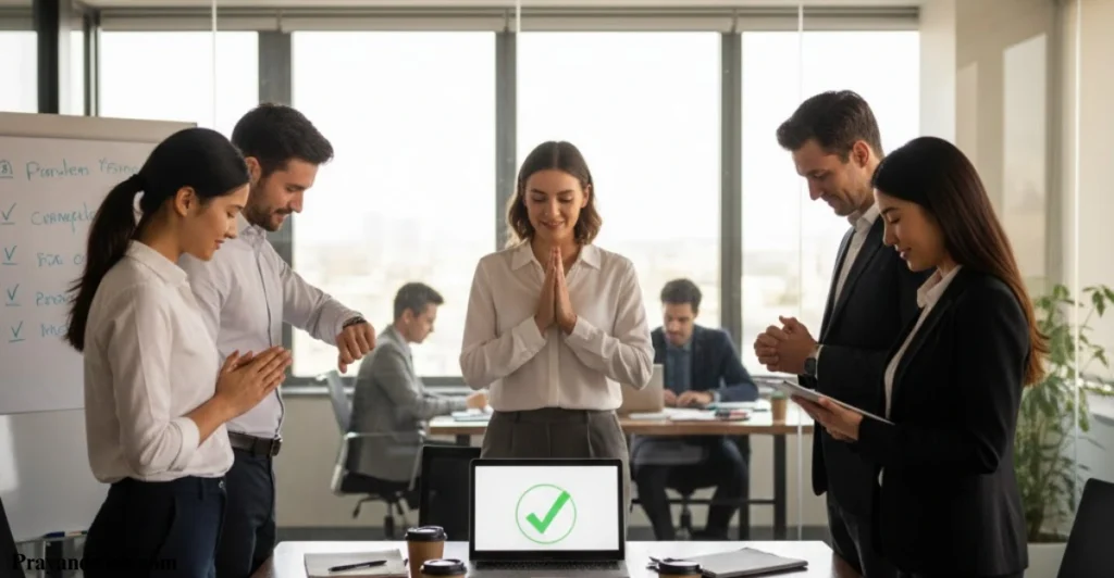 Simple Closing Prayer For Meeting Success