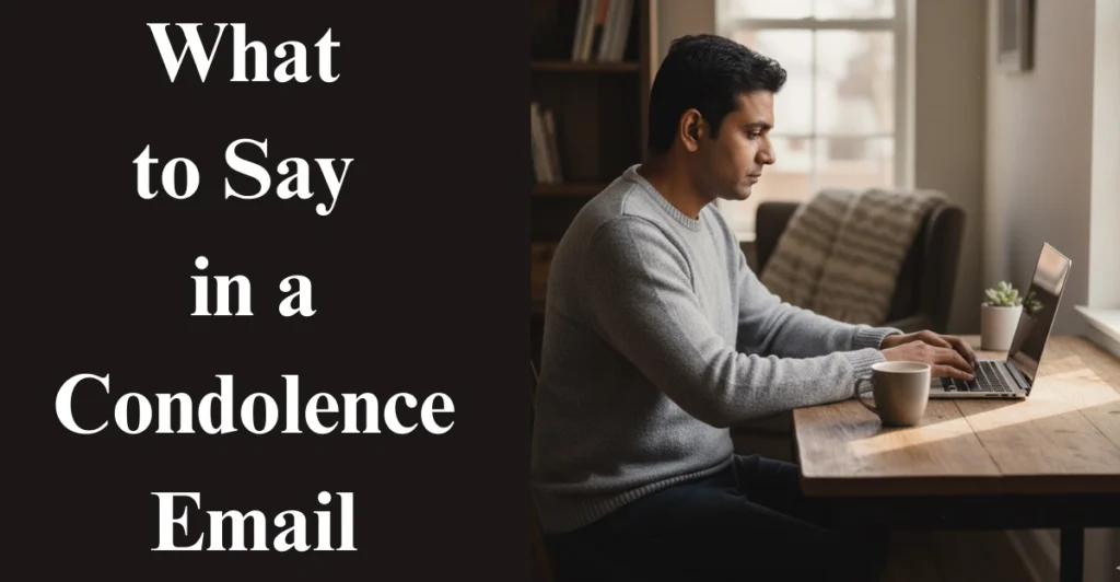 What to Say in a Condolence Email
