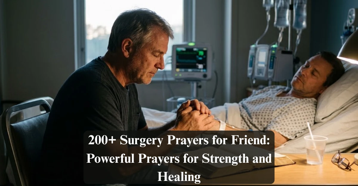 200+ Surgery Prayers for Friend: Powerful Prayers for Strength and Healing