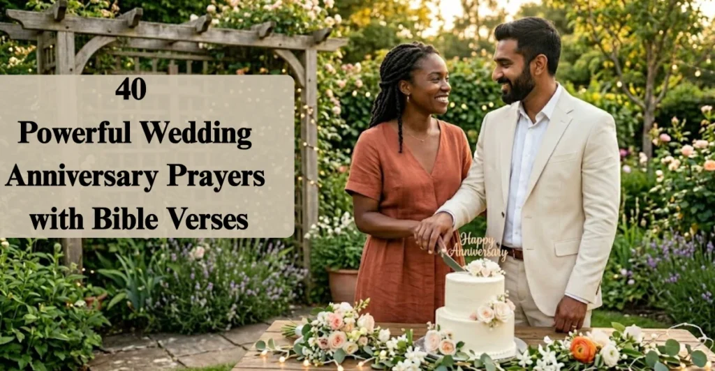 40 Powerful Wedding Anniversary Prayers with Bible Verses