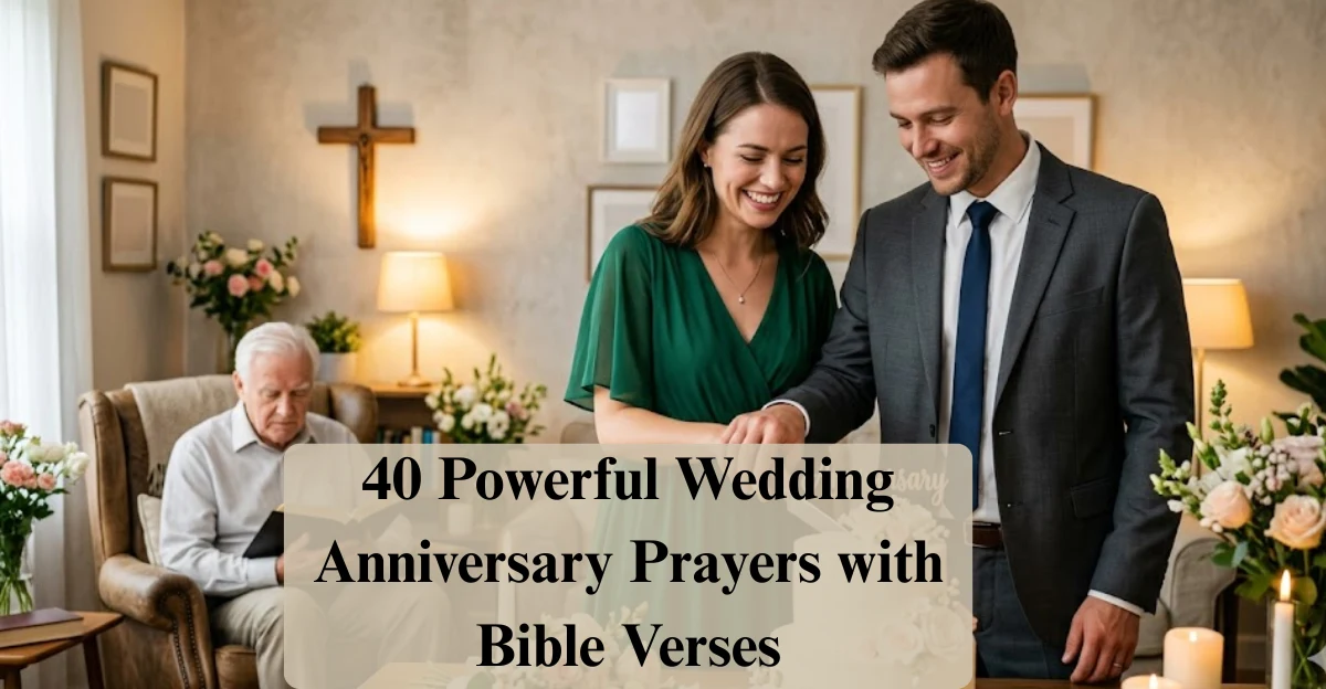 40 Powerful Wedding Anniversary Prayers with Bible Verses
